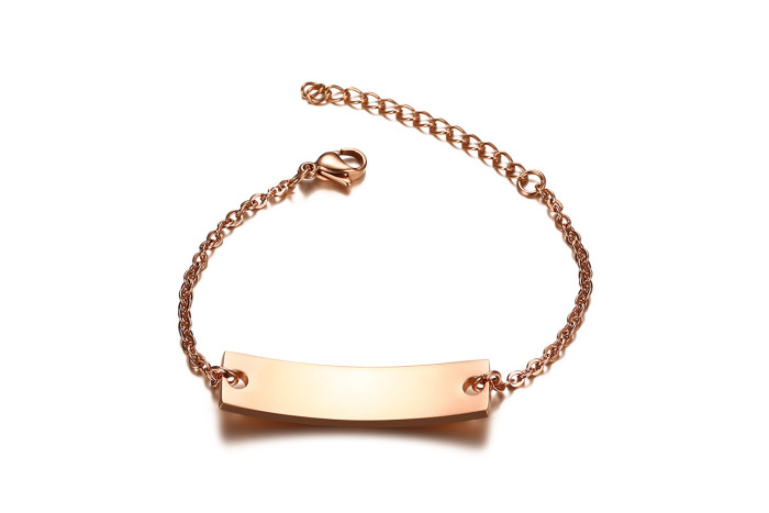 Stainless Steel Womens Blank Bracelets Wholesale