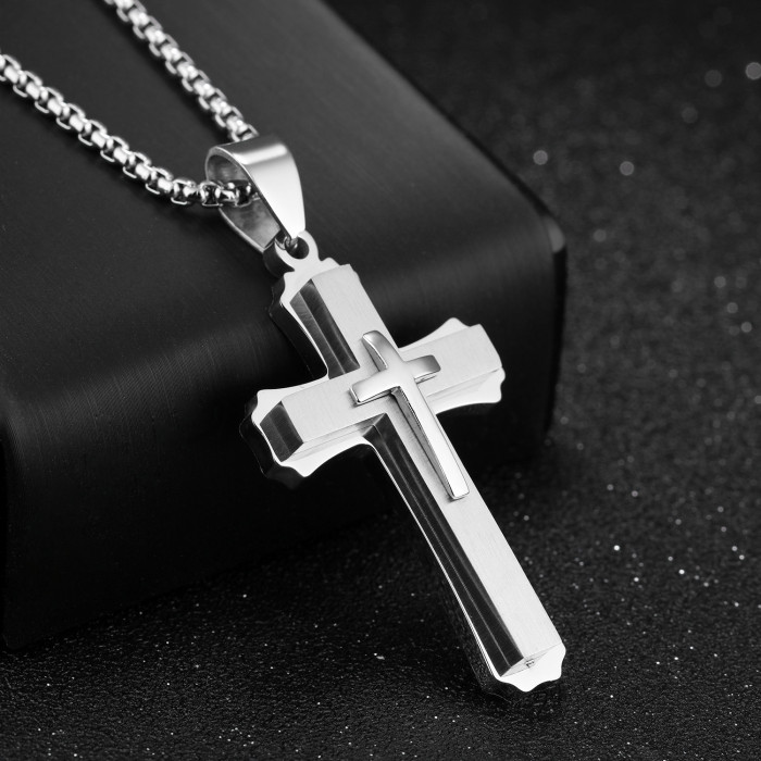 Stainless Steel Religious Cross Jewelry