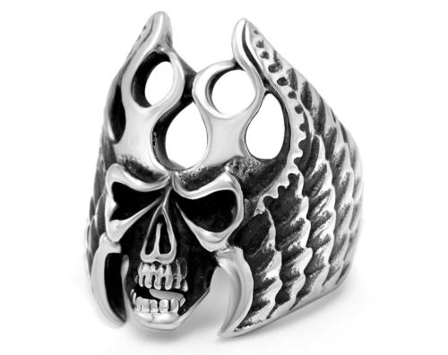 Stainless Steel Skull Rings Wholesalers