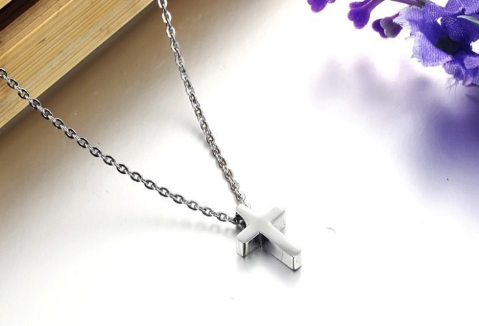 Stainless Steel Cross Pendant Chain