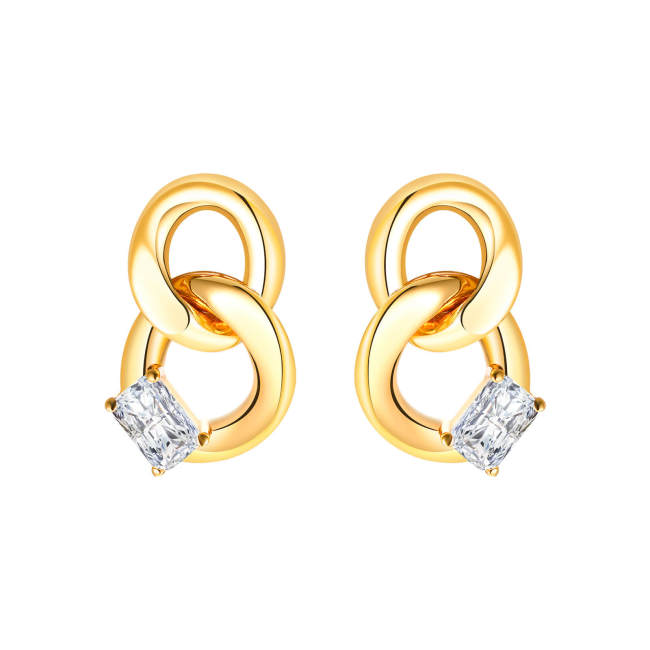 Wholesale Copper Chain Earring