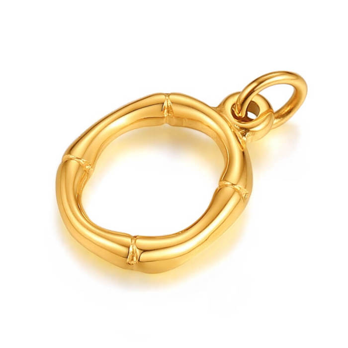Wholesale Stainless Steel Intial Pendant