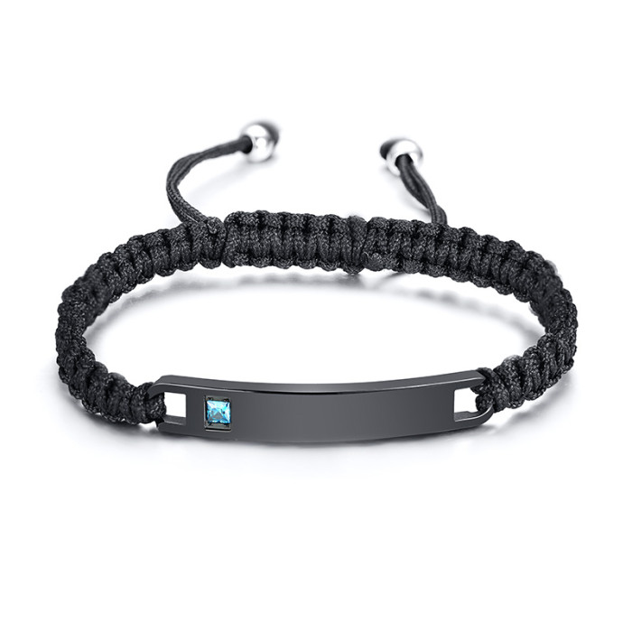 Wholesale Custom Engraving Matching Couples Bracelets