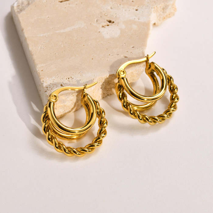 Wholesale Stainless Steel Hoop Earrings