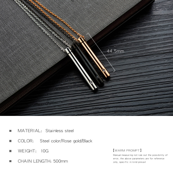 Wholesale Stainless Steel Cremation Urn Pendant Necklace