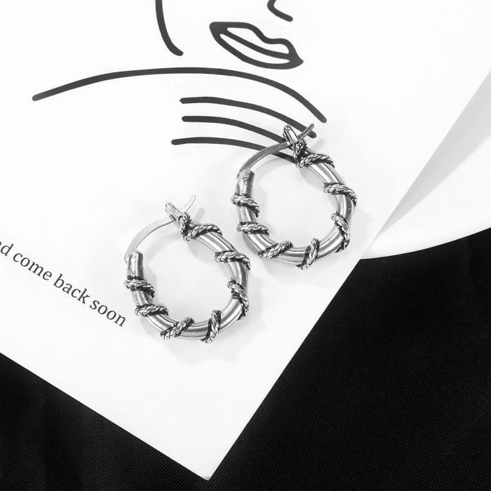 Wholesale Stainless Steel Cheap Small Hoop Earrings