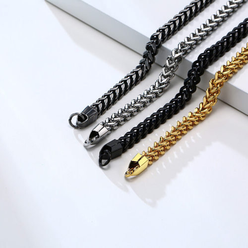 Wholesale Stainless Steel Men's Curb Chain Bracelet