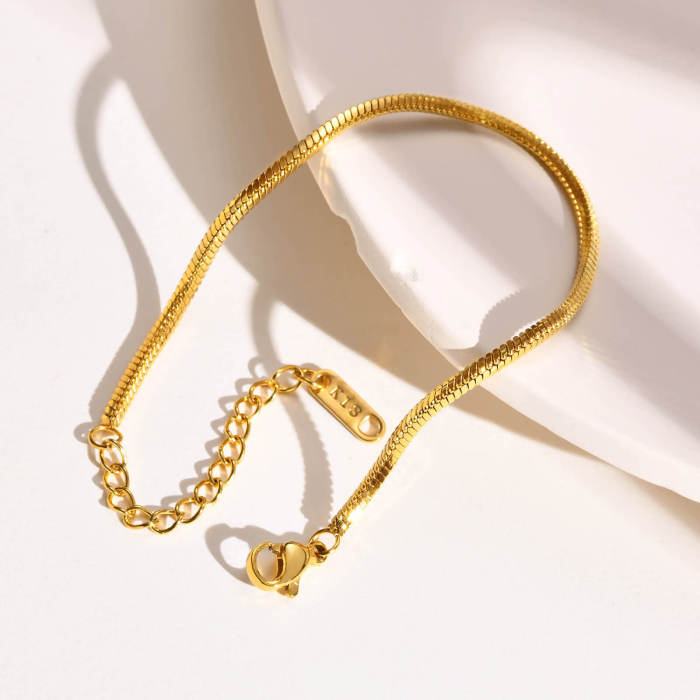 Wholesale Stainless Steel Snake Chain Bracelet