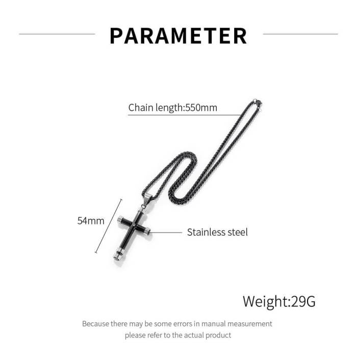 Wholesale Stainless Steel Cross Necklace