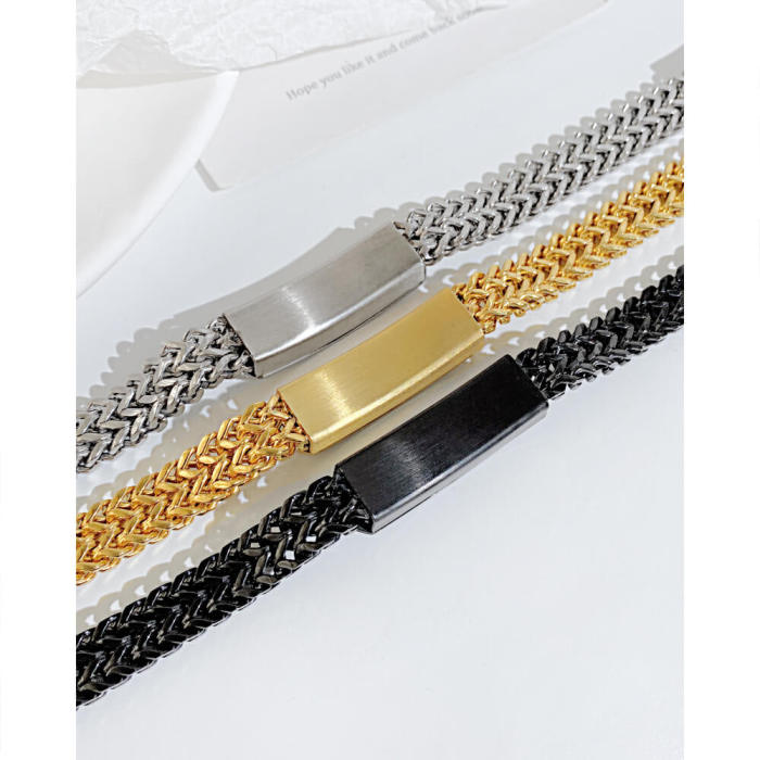 Wholesale Stainless Steel Personalized Bracelets