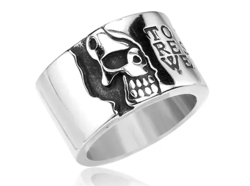 Wholesale Stainless Steel Skull Rings for Sale