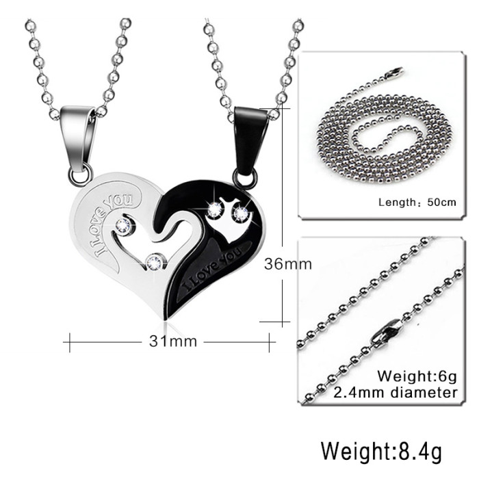 Stainless Steel Heart Jewelry