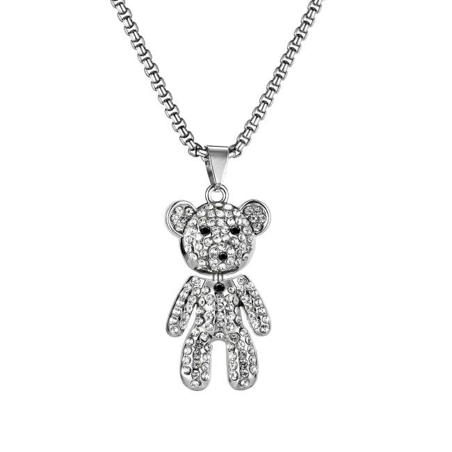 Wholesale Alloy Bear Pendant