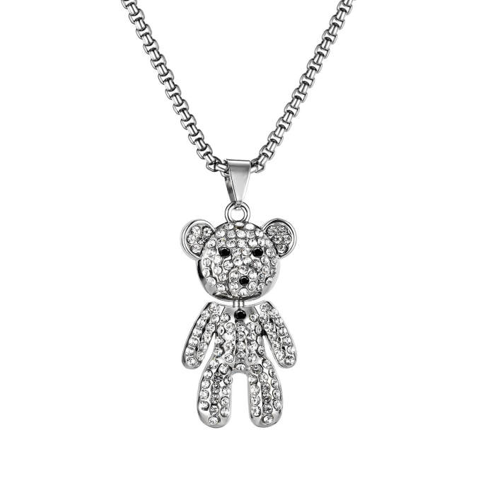 Wholesale Alloy Bear Pendant