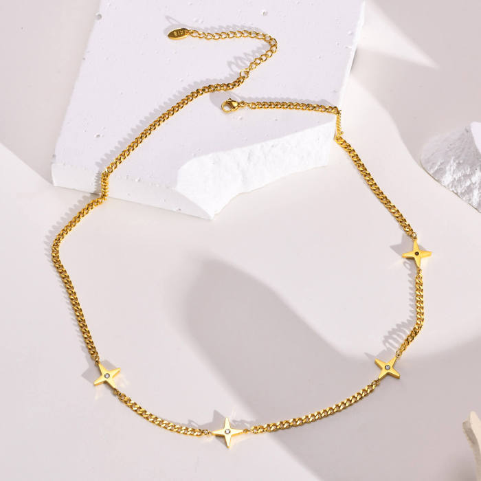 Wholesale Stainless Steel Necklace with Stars