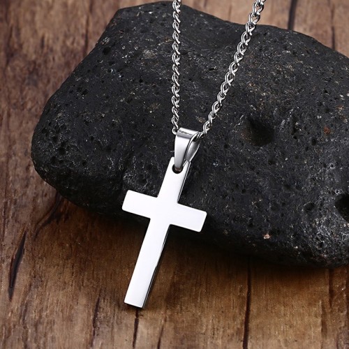Wholesale Stainless Steel Cross Pendant Necklace
