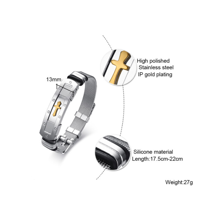 Wholesale Stainless Steel Mens Fashion Bracelets