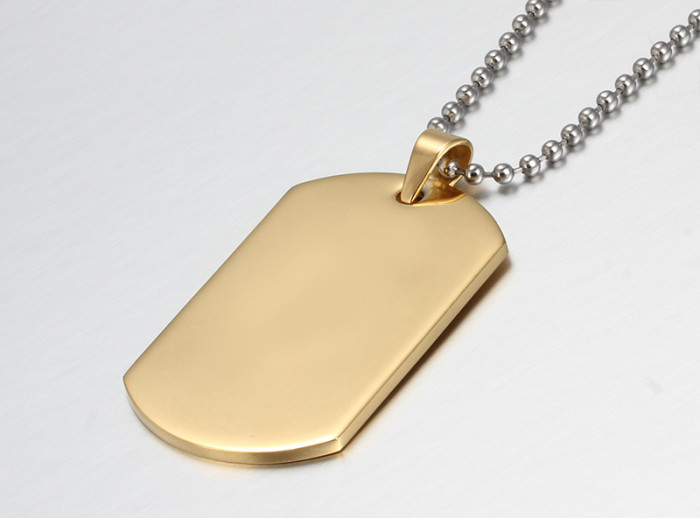 Wholesale Stainless Steel High Polish Dog Tags