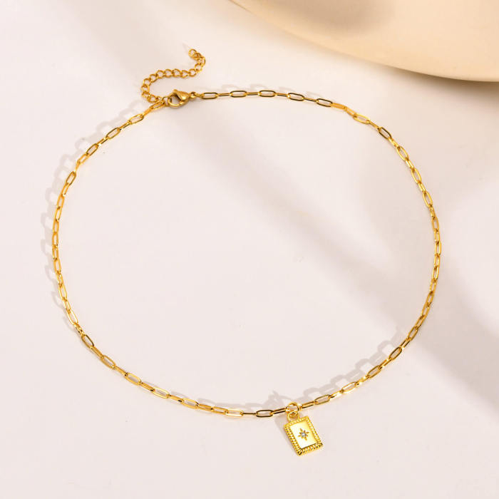 Wholesale Stainless Steel Women Pendant Necklace
