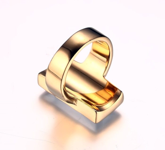 Wholesale Steel Glass Rings for Women