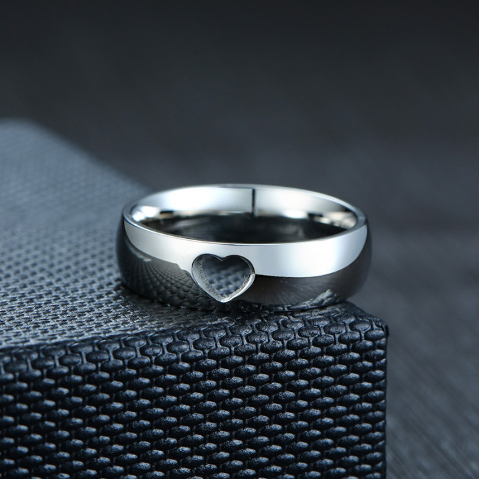 Wholesale Stainless Steel Hollow Ring for Wedding