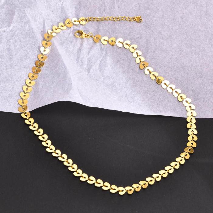 Wholesale Stainless Steel Clavicle Chain Necklace