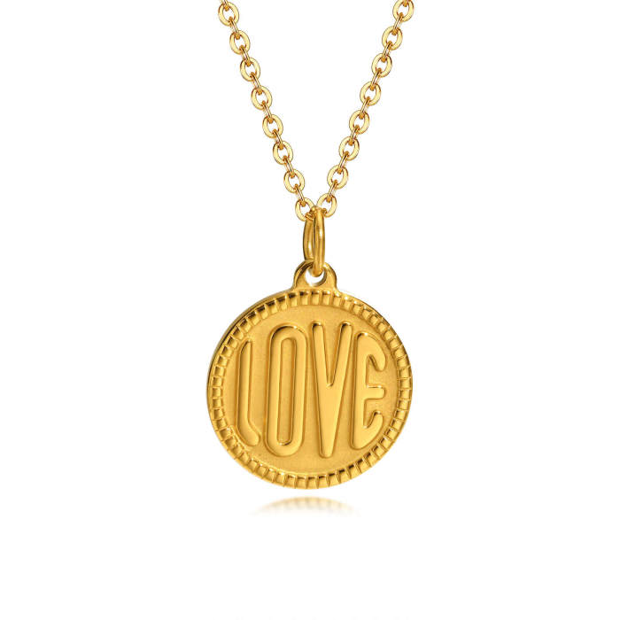Wholesale Stainless Steel Women Pendant Neckalces