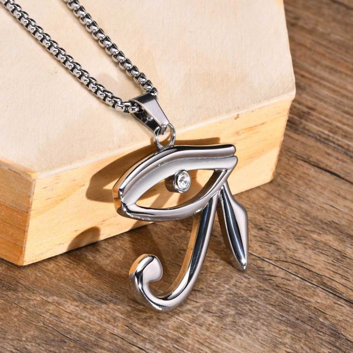 Wholesale Stainless Steel Eye of Horus Pendant