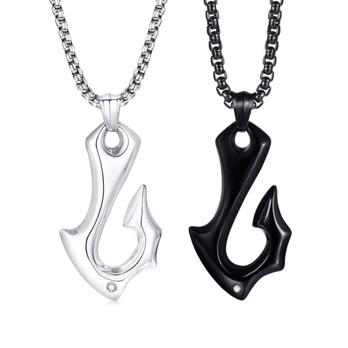 Wholesale Stainless Steel Fish Hook Pendant