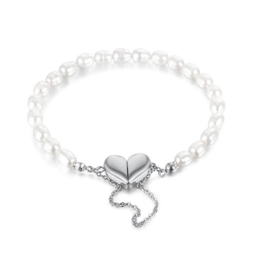 Wholesale Stainless Steel Magnetic Love Bracelet