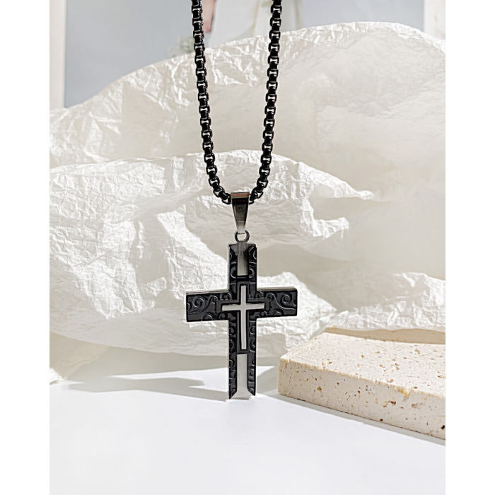 Wholesale Stainless Steel Cross Pendant for Men