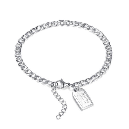Wholesale Forever Love Steel Couple Bracelet