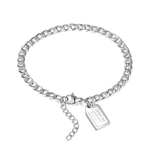 Wholesale Forever Love Steel Couple Bracelet