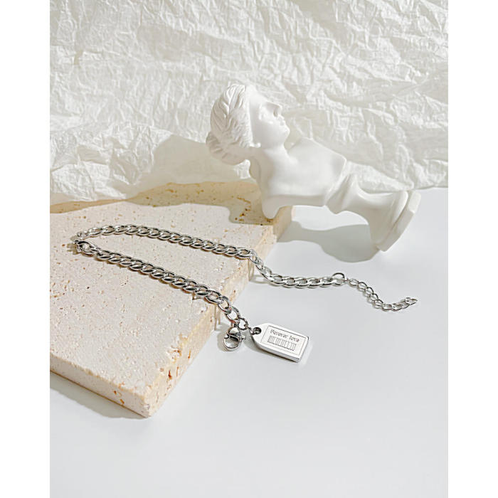 Wholesale Forever Love Steel Couple Bracelet