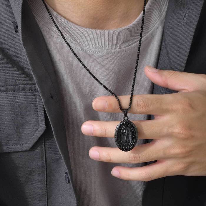 Wholesale Stainless Steel Female Oval Pendant