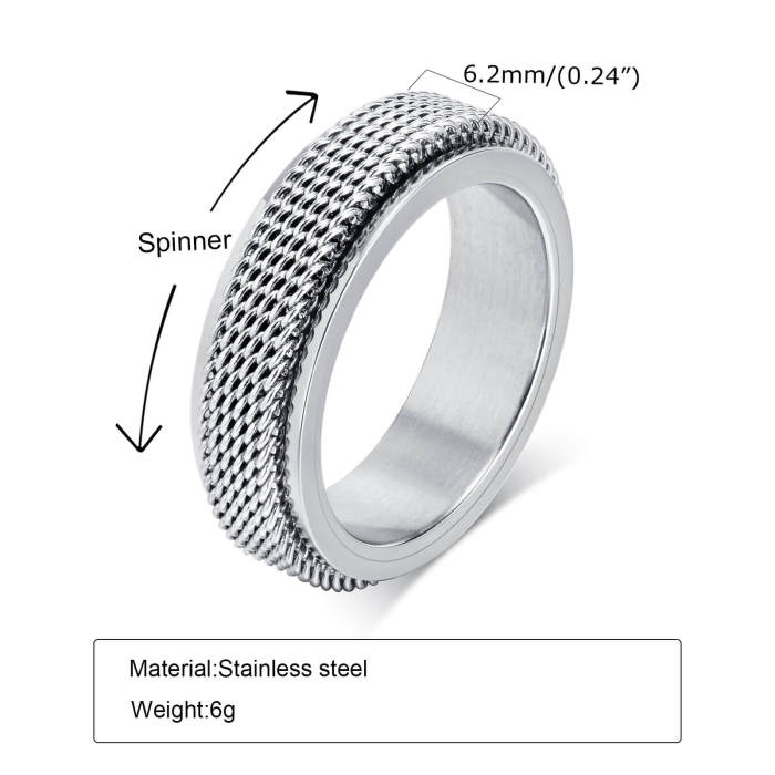 Stainless Steel Mesh Turning Ring