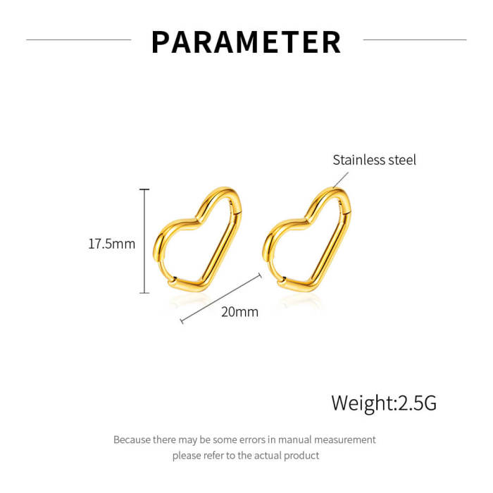 Copy Wholesale Stainless Steel Women Earring