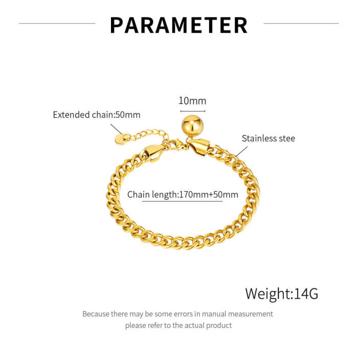 Wholesale Stainless Steel Chain Bracelet