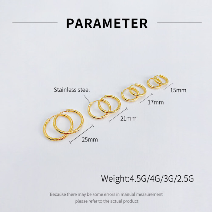 Wholesale Stainless Steel Hoop Earring