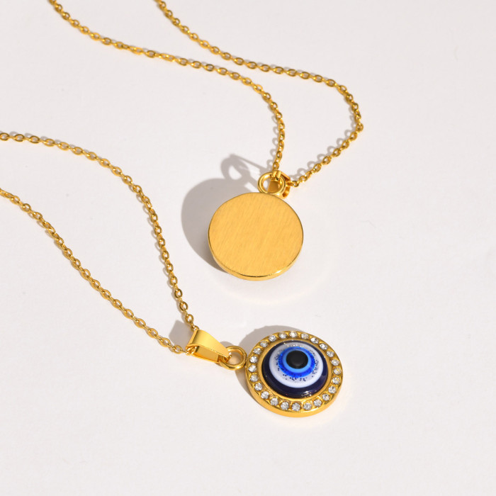 Wholesale Stainless Steel Devil's Eye Pendant