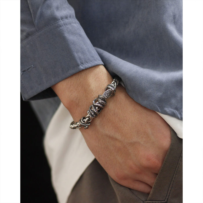 Wholesale Stainless Steel Snake Bracelet