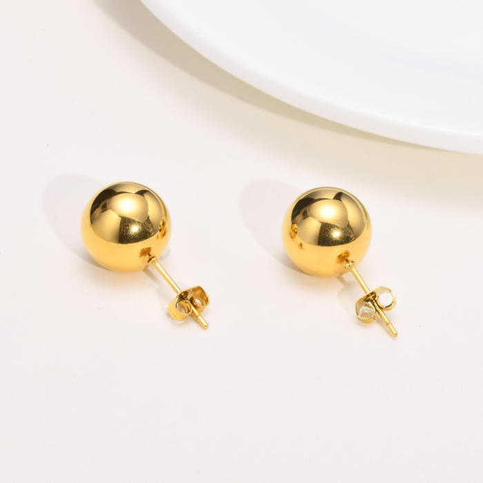 Wholesale Stianless Steel Bead Earring