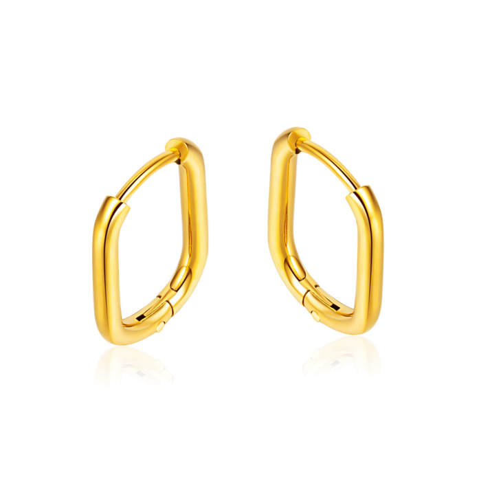 Copy Wholesale Stainless Steel Women Earrings