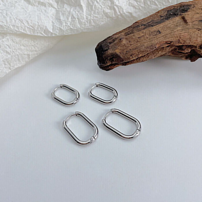 Copy Wholesale Stainless Steel Women Earrings