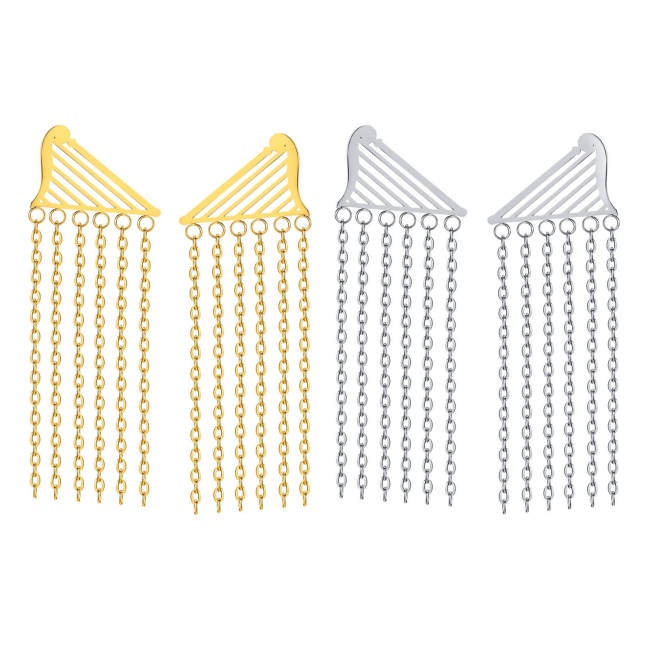 Wholesale Stainless Steel Tassel Earrings