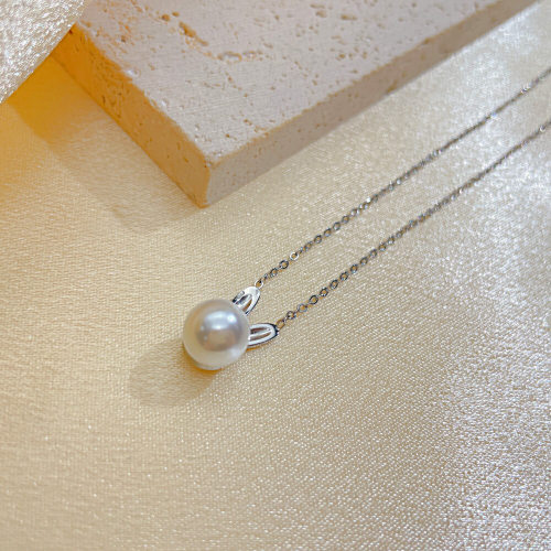 Wholesale Stainless Steel Lady Rabbit Necklace