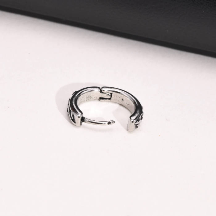 Wholesale Stainless Steel Mens Huggie Earring