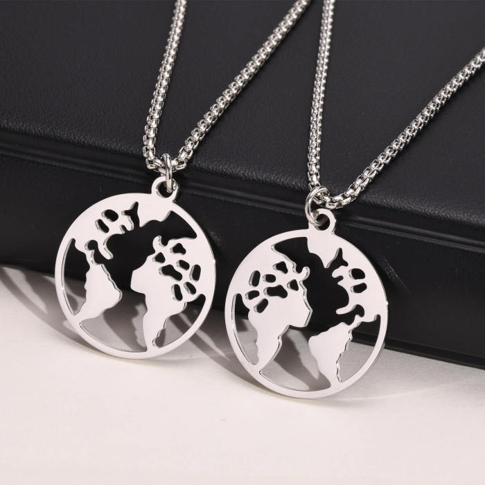 Copy Wholesale Stainless Steel Solomon Pentagram Pendant