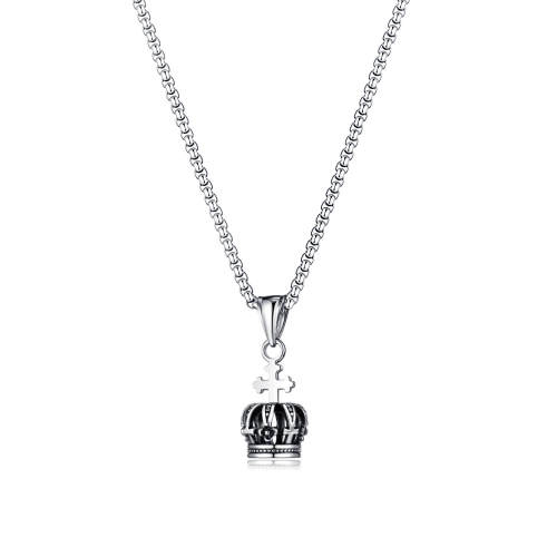 Wholesale Stainless Steel Crown Cross Pendant