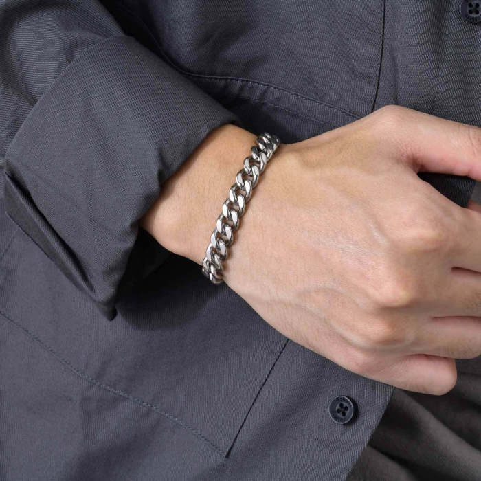 Wholesale Stainless Steel High Polished Chain Bracelet